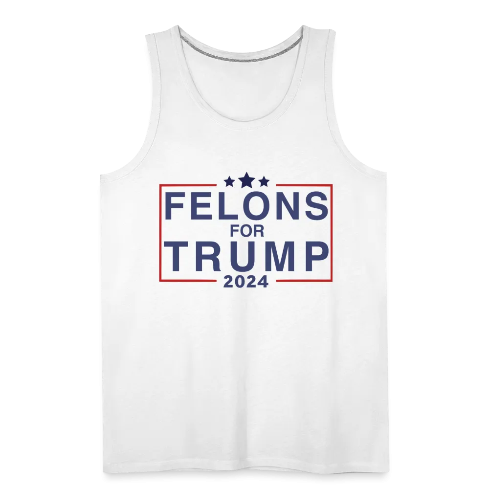 Felons for Trump 2024 Men’s Premium Tank Top