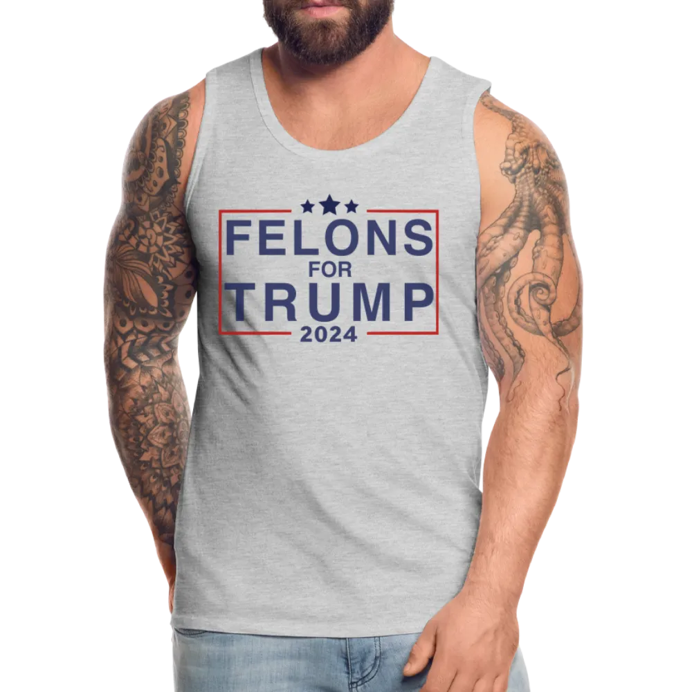 Felons for Trump 2024 Men’s Premium Tank Top