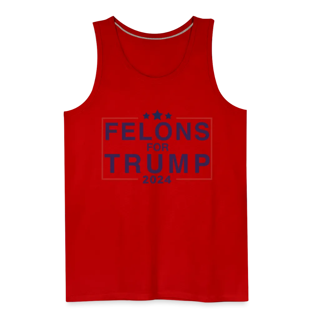 Felons for Trump 2024 Men’s Premium Tank Top