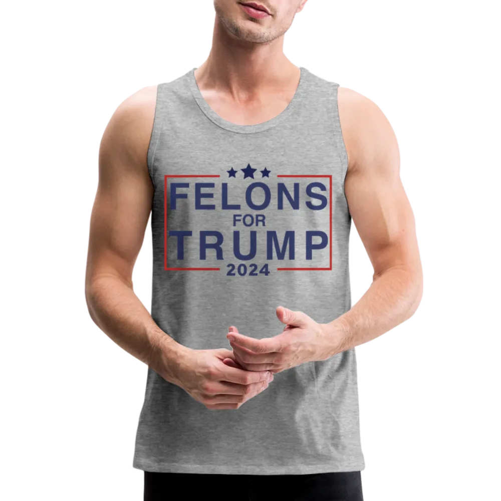 Felons for Trump 2024 Men’s Premium Tank Top
