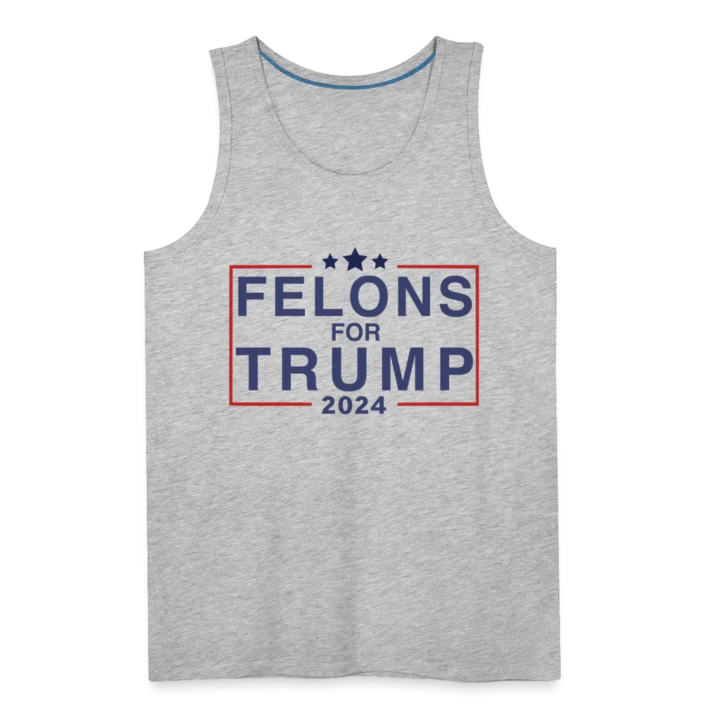 Felons for Trump 2024 Men’s Premium Tank Top