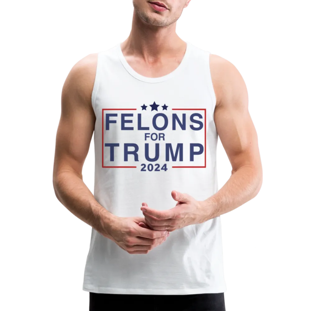Felons for Trump 2024 Men’s Premium Tank Top