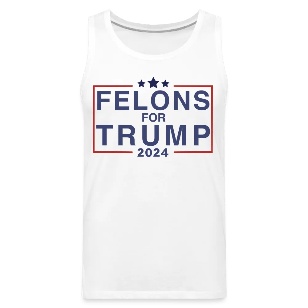Felons for Trump 2024 Men’s Premium Tank Top