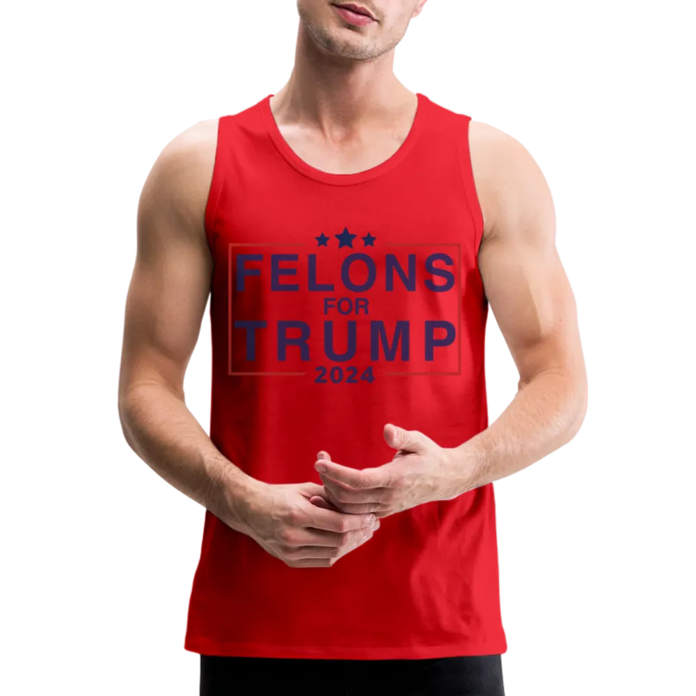 Felons for Trump 2024 Men’s Premium Tank Top