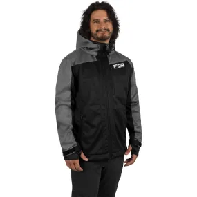FXR Renegade Softshell Jacket Black/Grey Heather