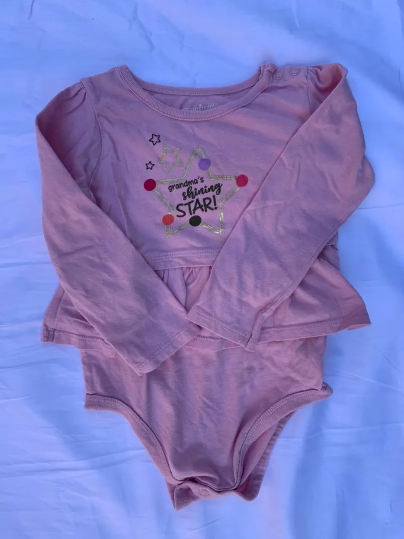 Garanimal pink overall size 1-2years
