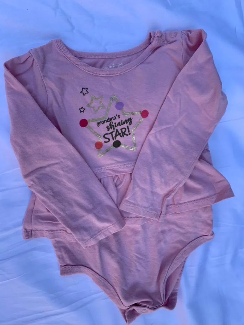 Garanimal pink overall size 1-2years