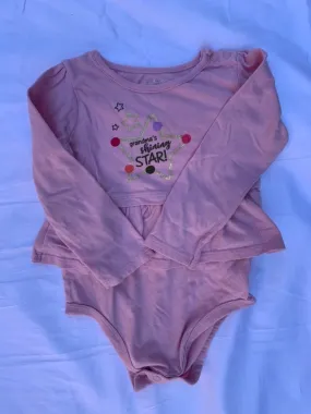 Garanimal pink overall size 1-2years