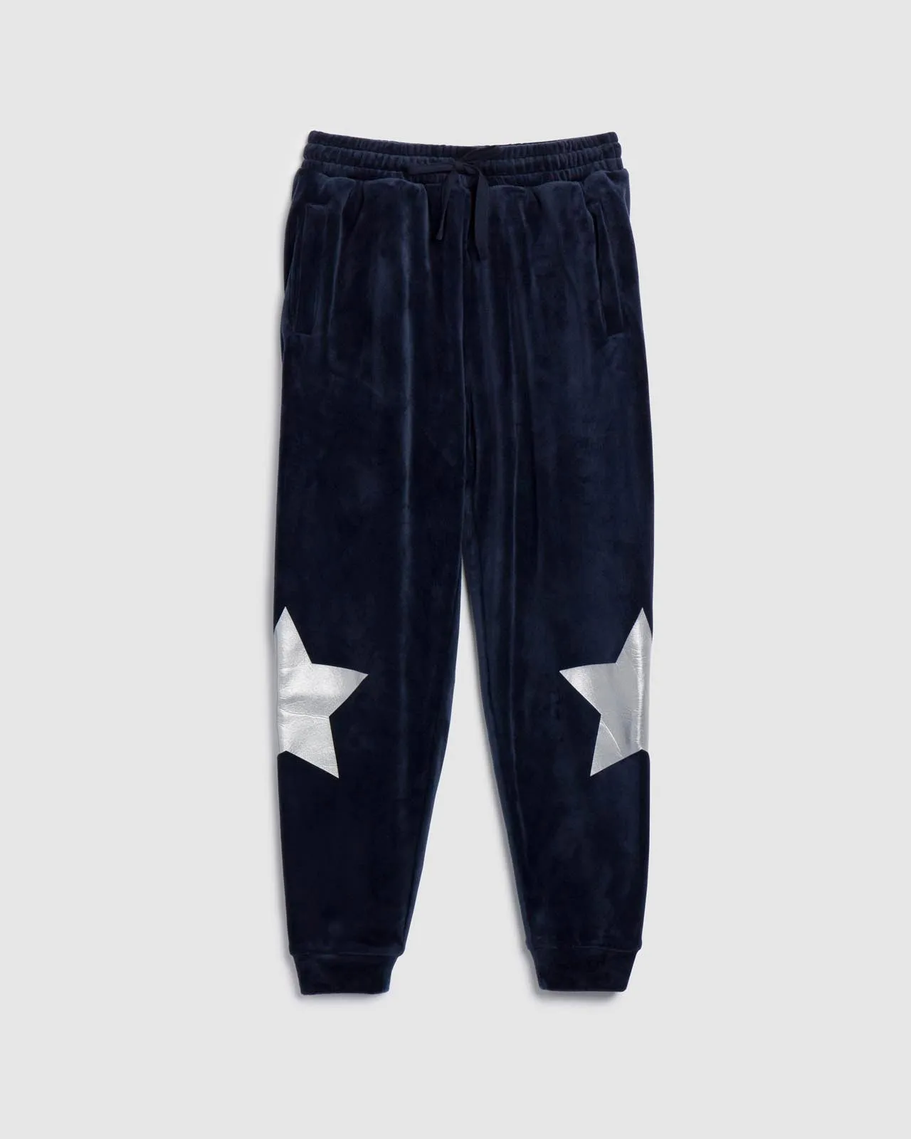 Girls Velour Star Jogger
