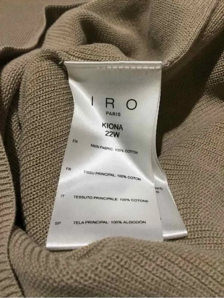 IRO Tan Size L Turtleneck