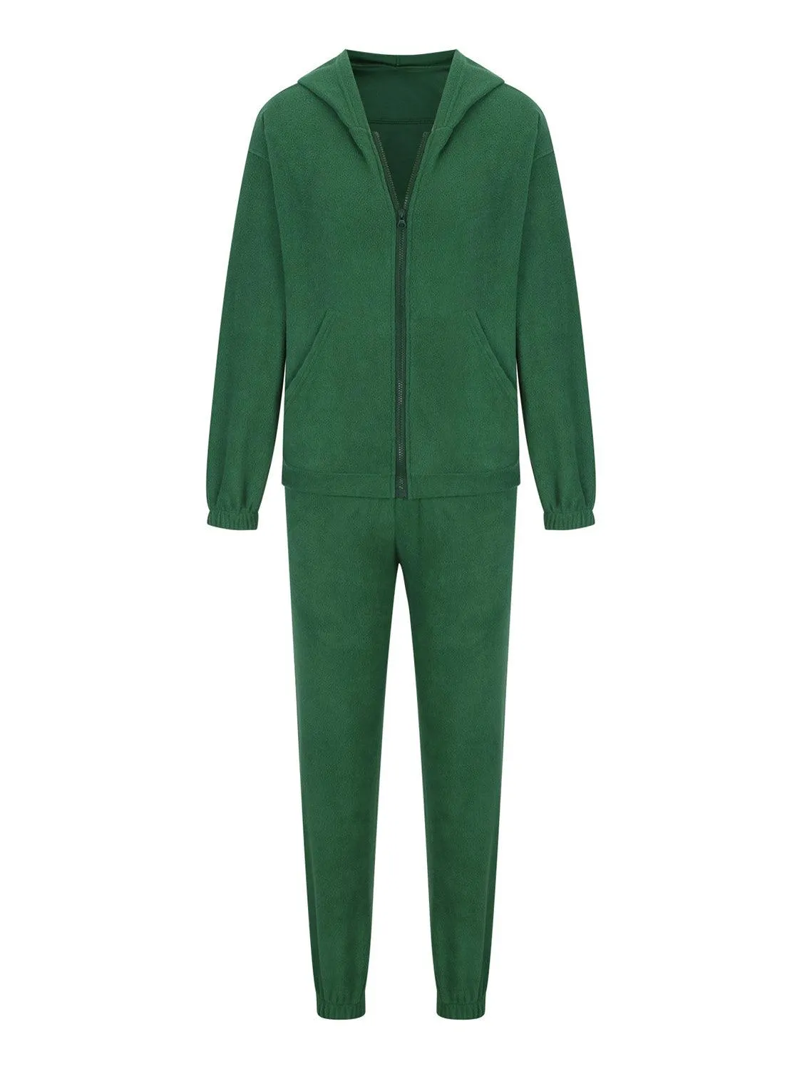 Joggers Set Zip Up Long Sleeve Hoodie and Pants
