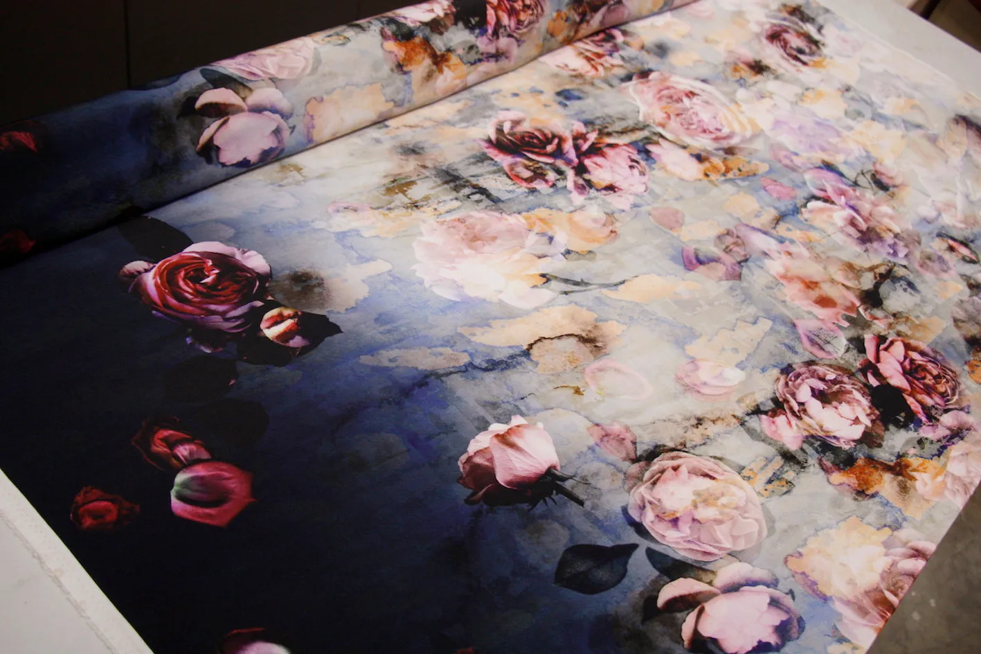 Juliet Rose Garden Crepe de Chine