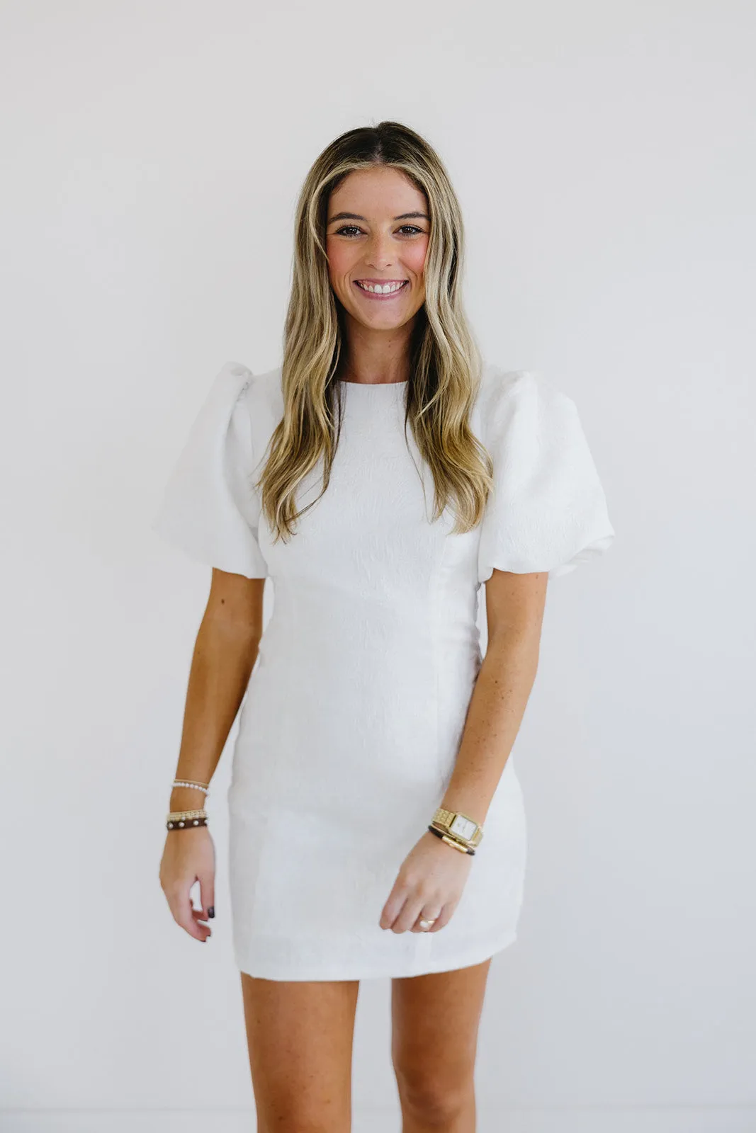 Lelani Mini Dress - White