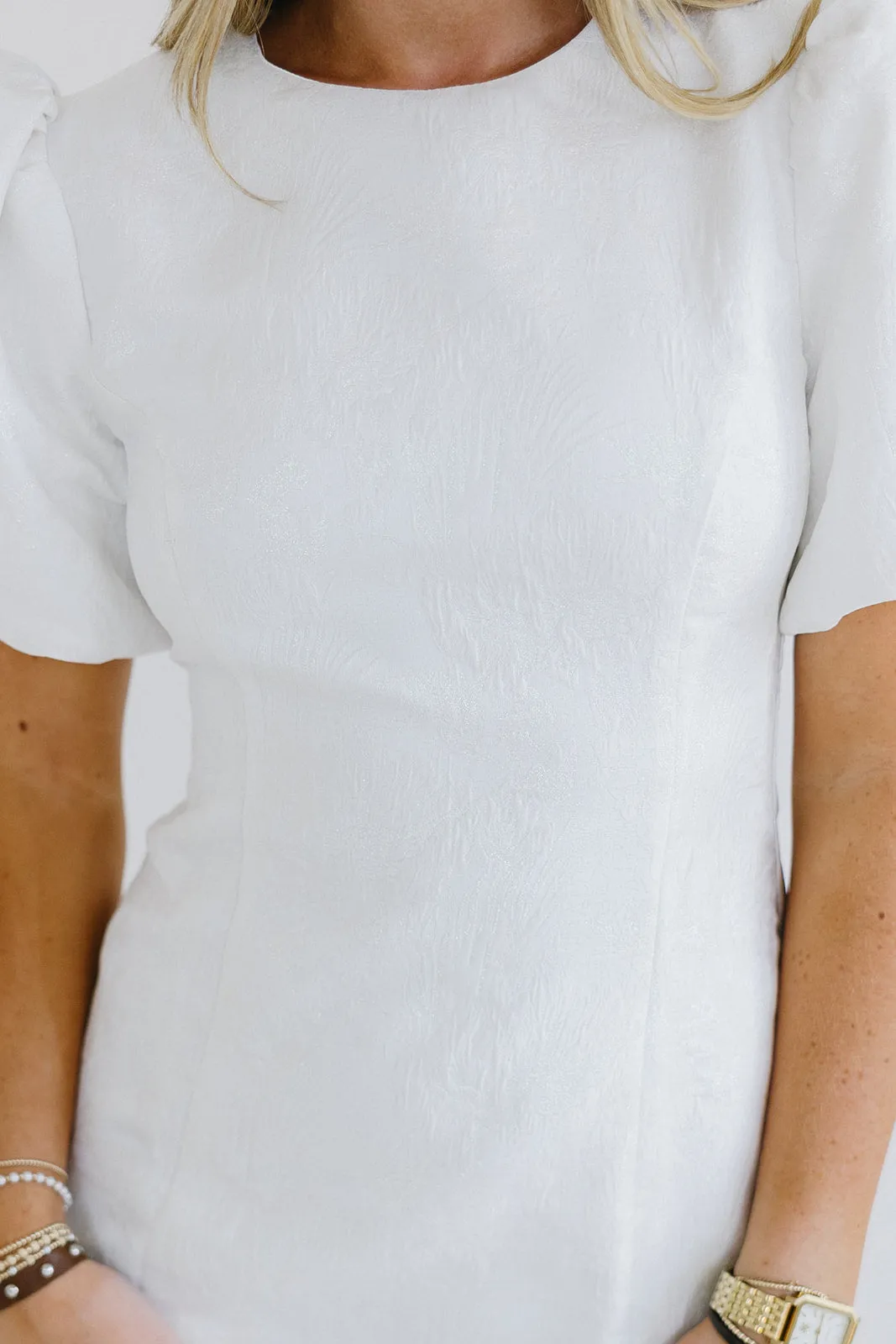 Lelani Mini Dress - White