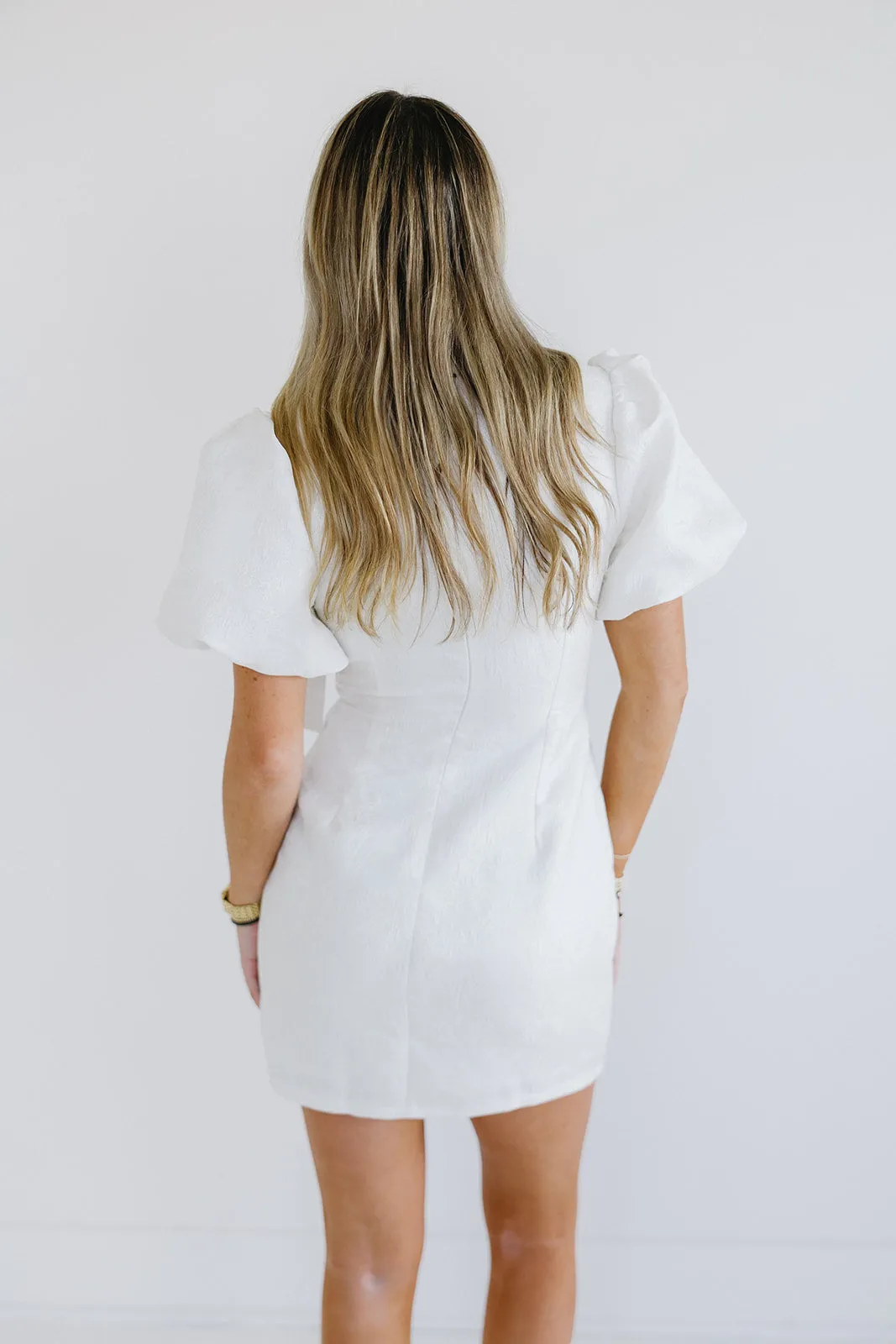 Lelani Mini Dress - White
