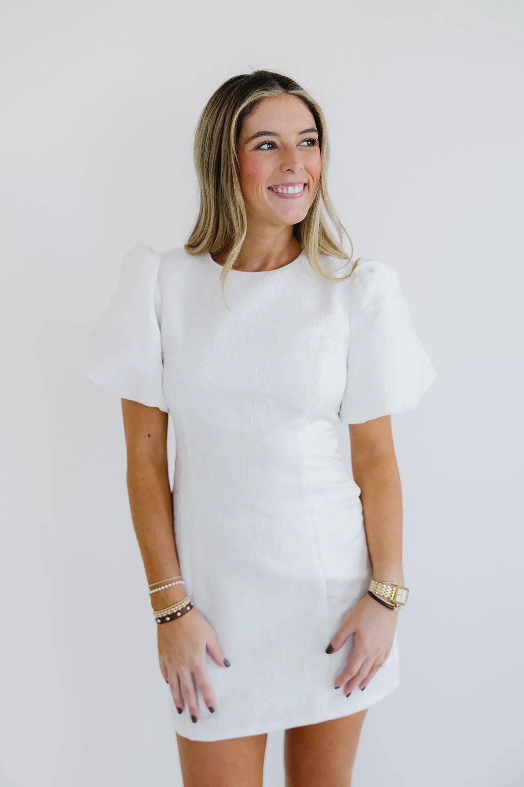 Lelani Mini Dress - White