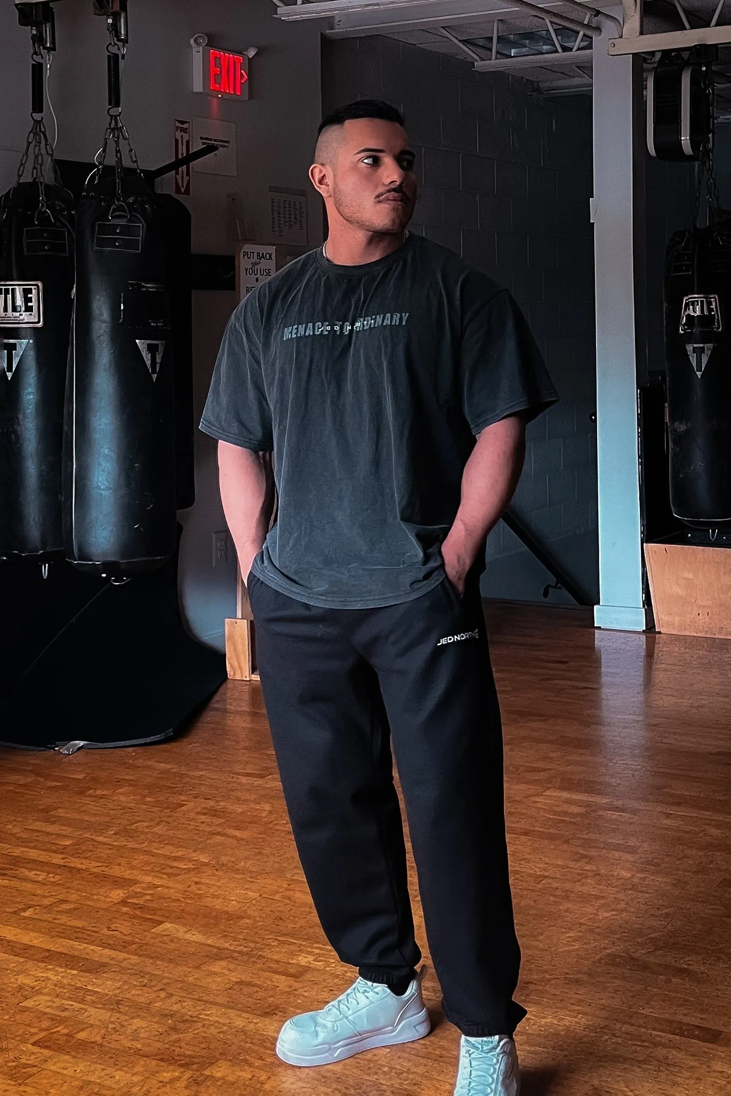 Men's Active Fast-Dry Joggers - Black