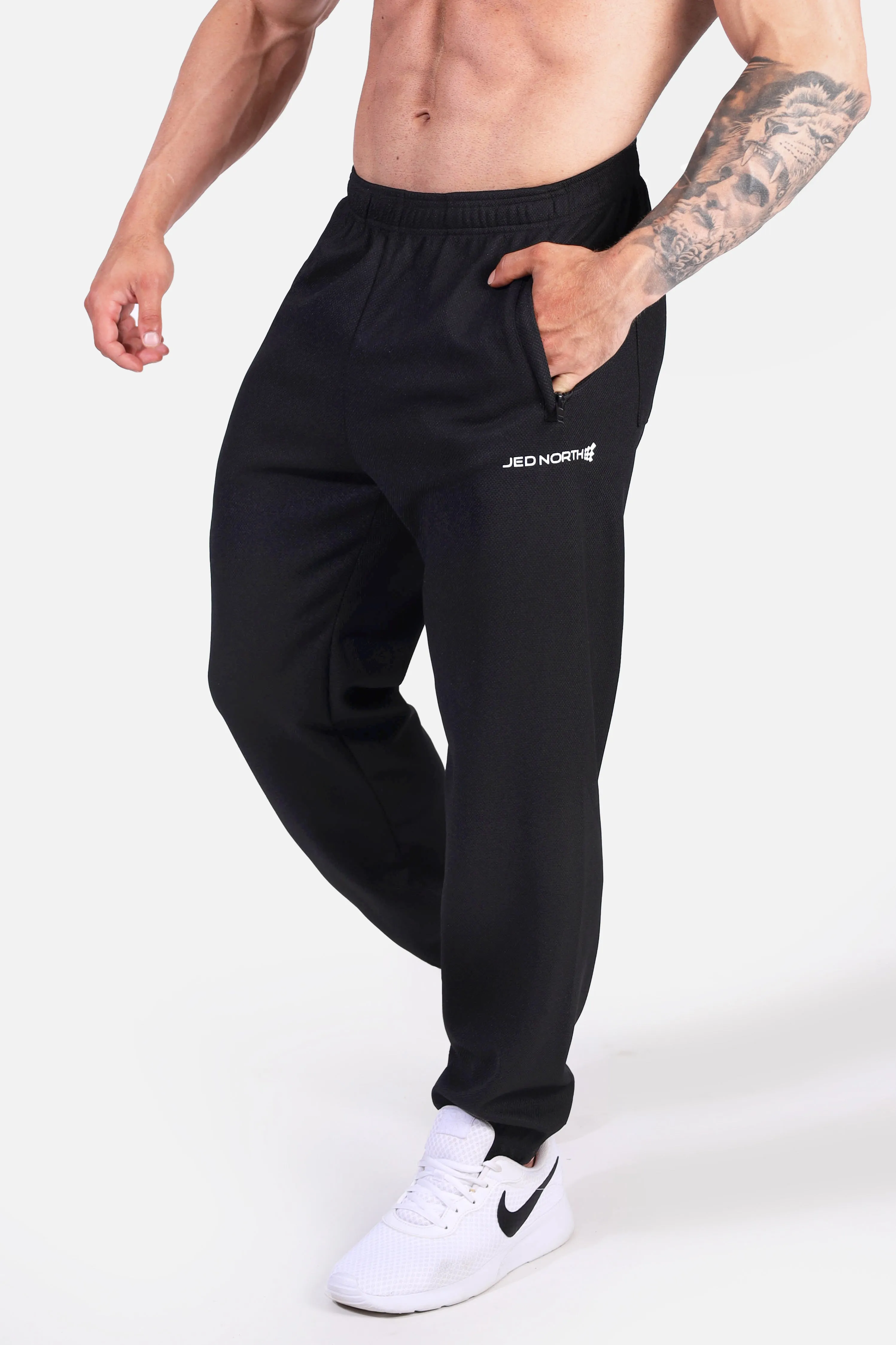 Men's Active Fast-Dry Joggers - Black