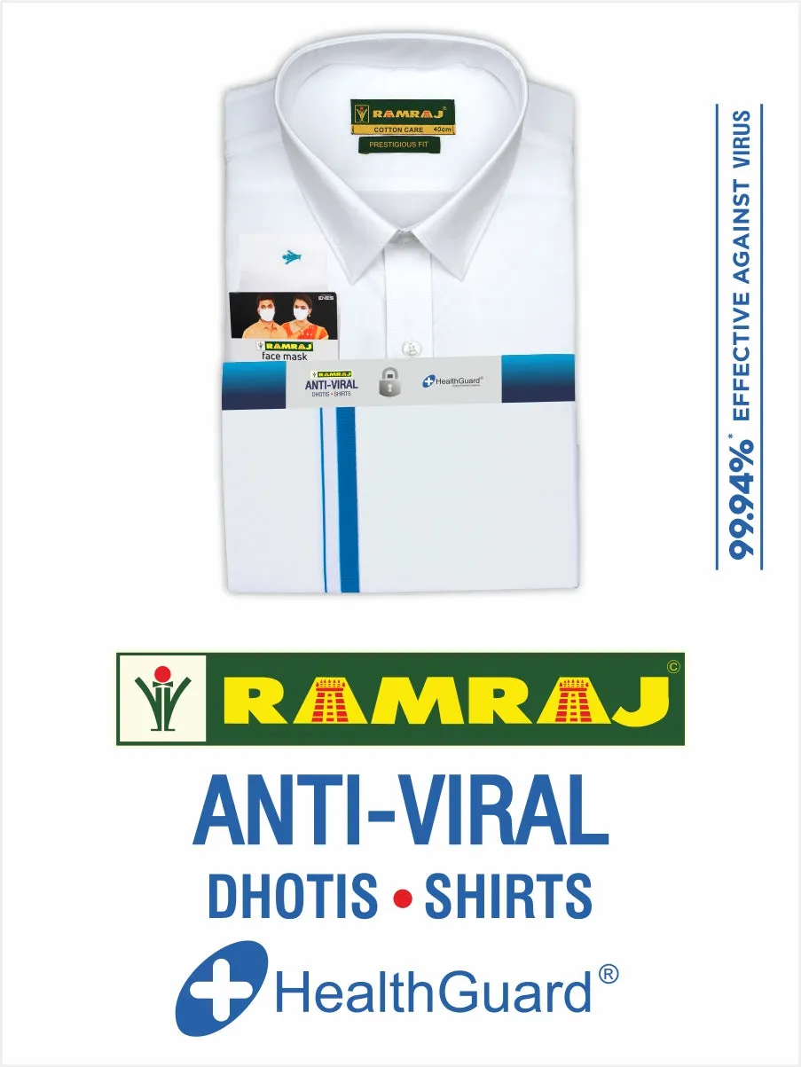 Mens Anti-Viral BB Dhoti & Half Sleeves Shirt Set