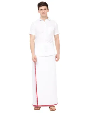 Mens Anti-Viral BB Dhoti & Half Sleeves Shirt Set