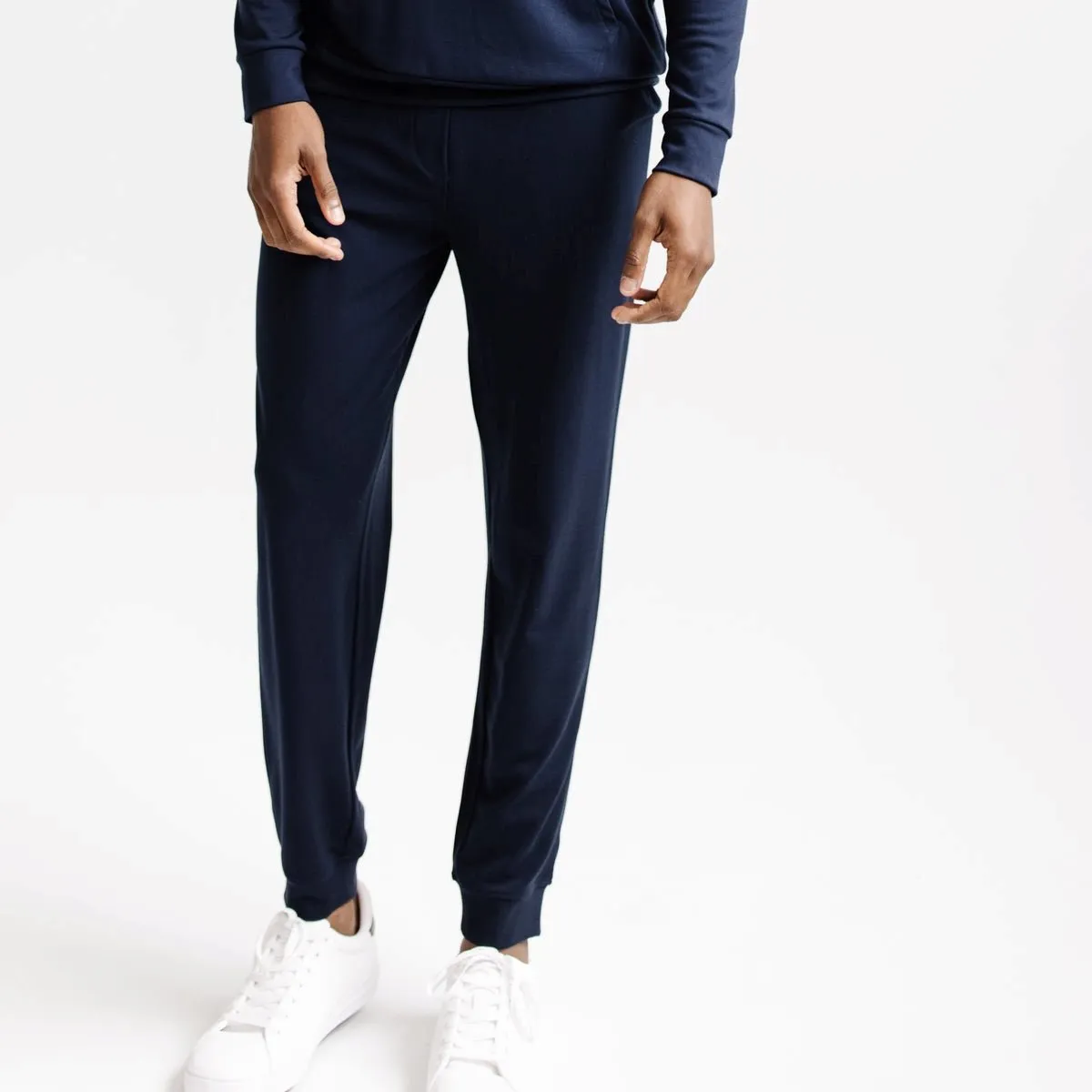 Men's Ultra-Soft Bamboo Track Pants - Navy