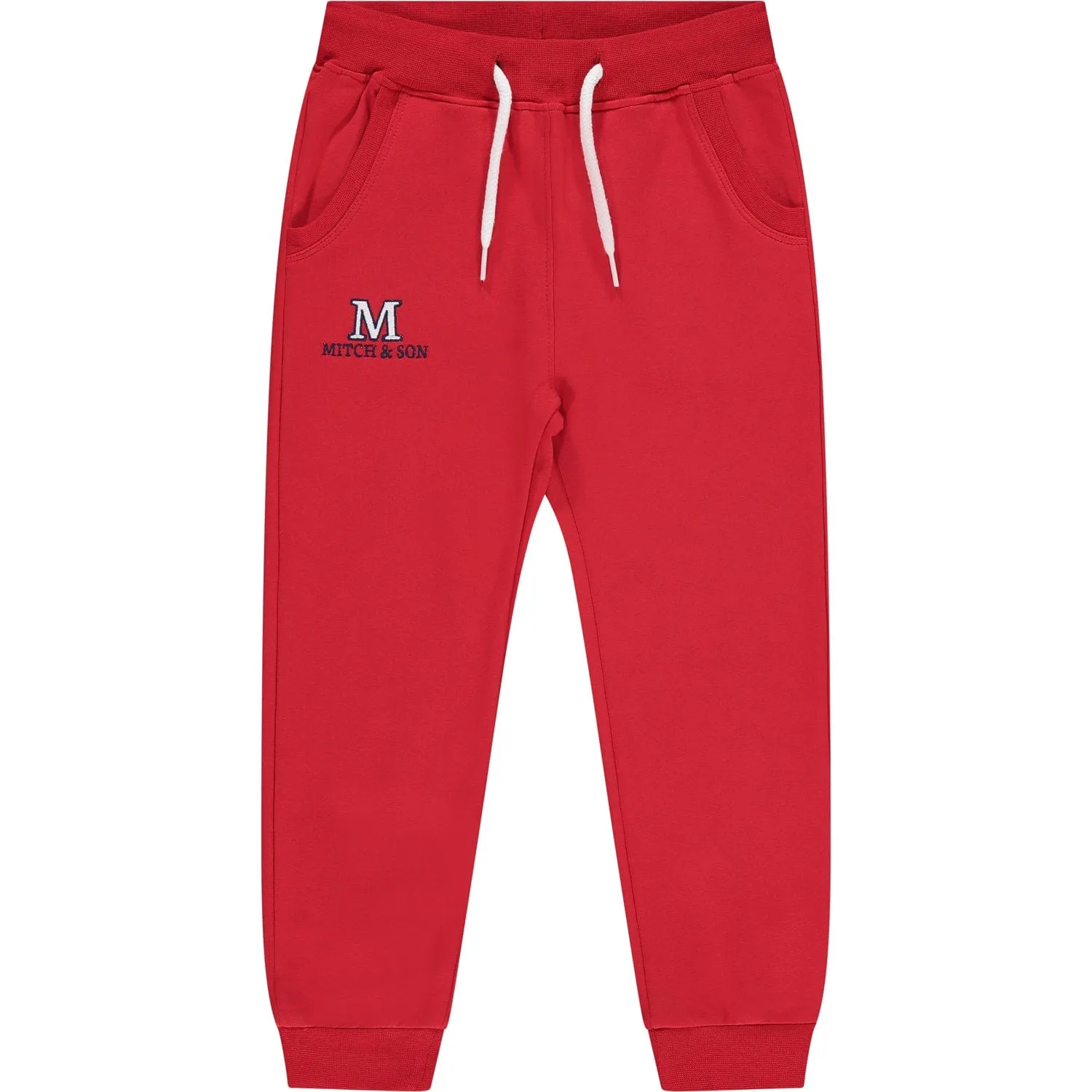 MITCH & SON - Flynn Hoody Logo Tracksuit - Red