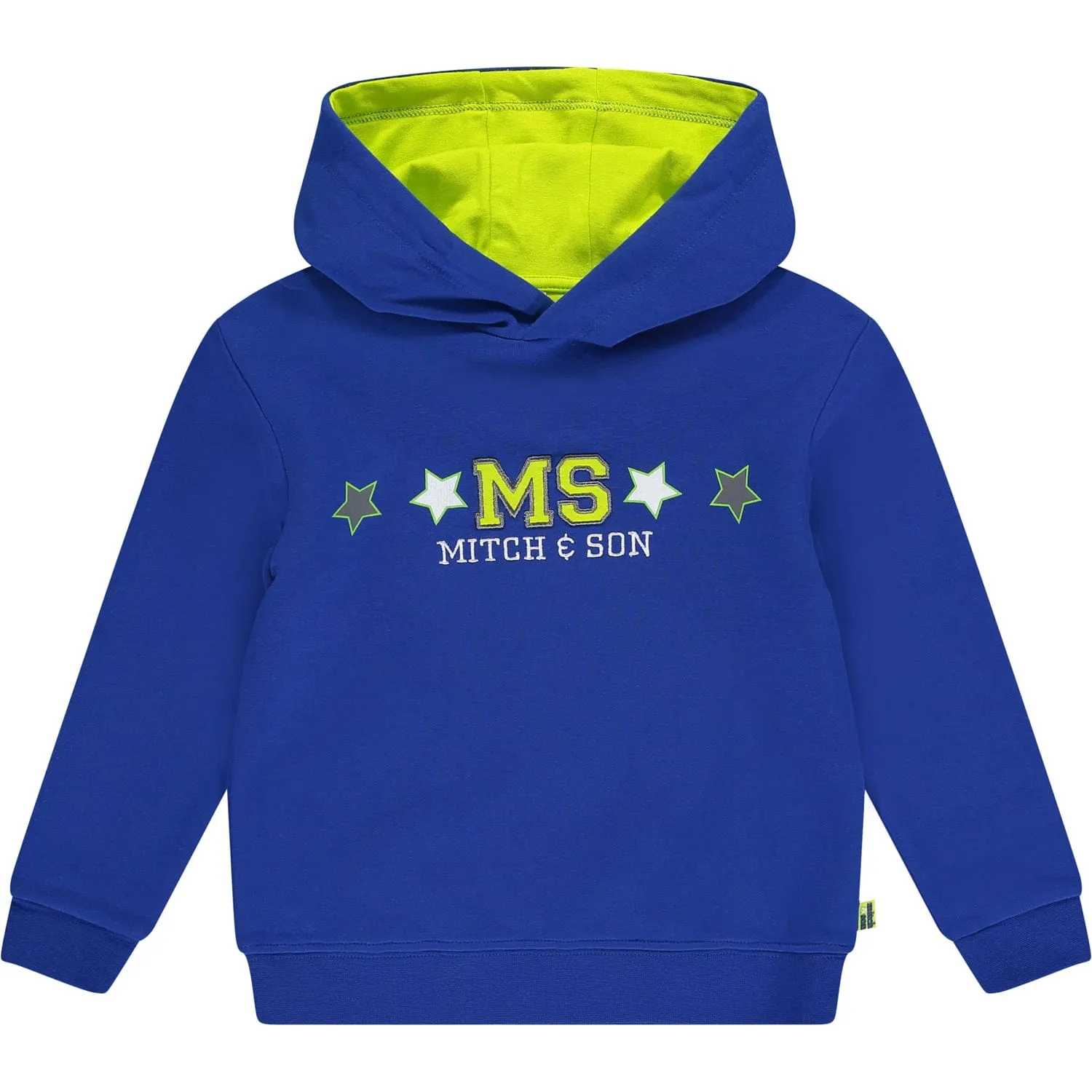 MITCH & SON - Guy Hooded Logo Tracksuit  - Royal Blue