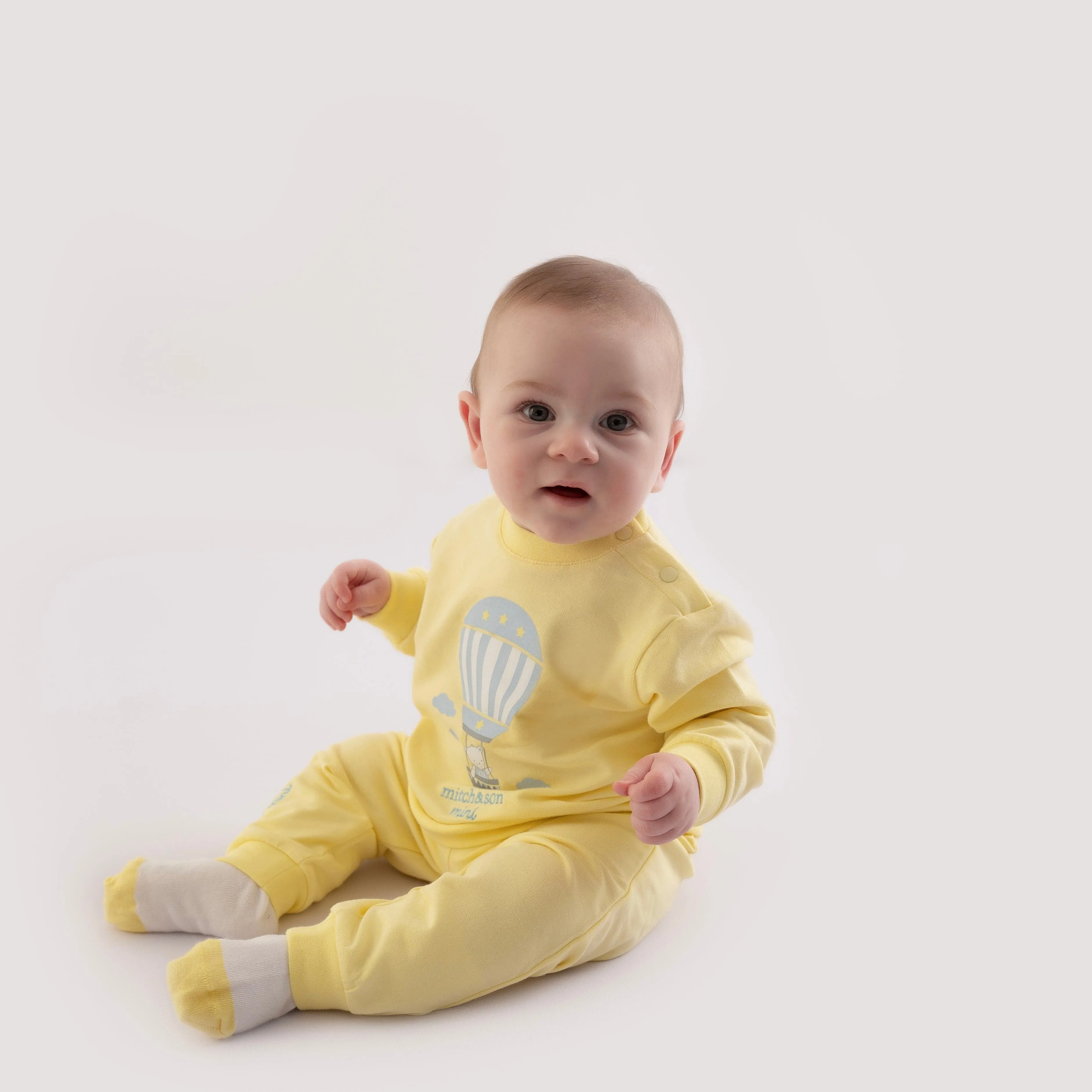 MITCH & SON - Mini Maxwell Tracksuit - Lemon Cake