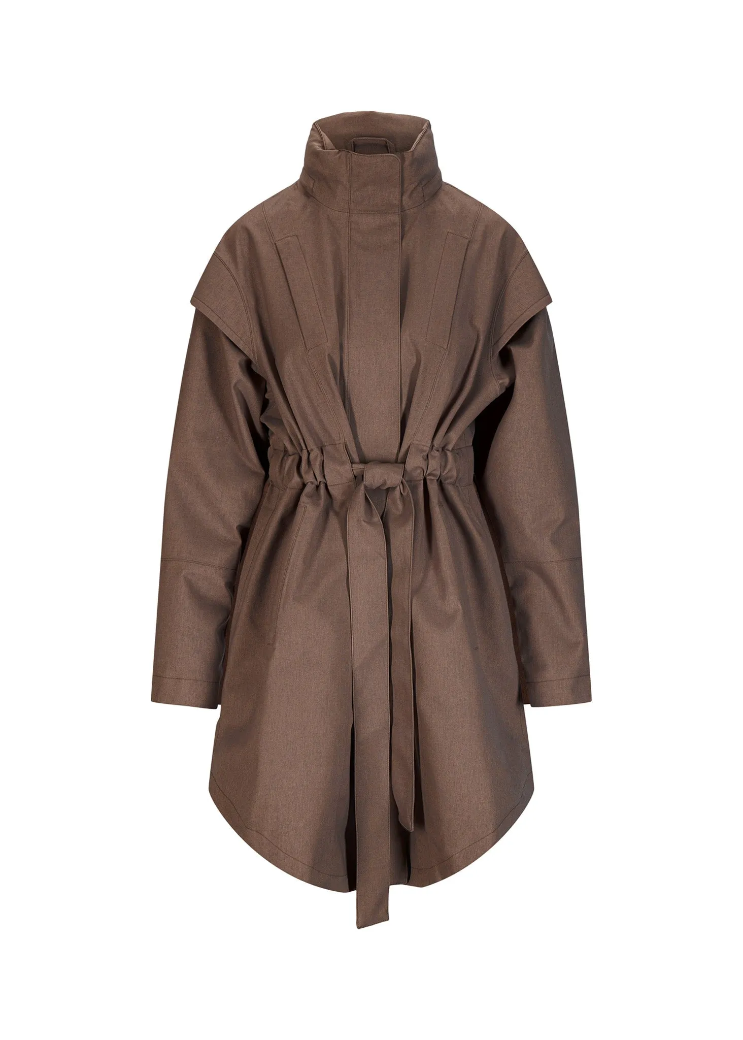 Monsun Coat - Chocolate Brown