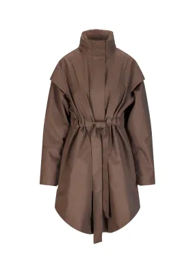 Monsun Coat - Chocolate Brown