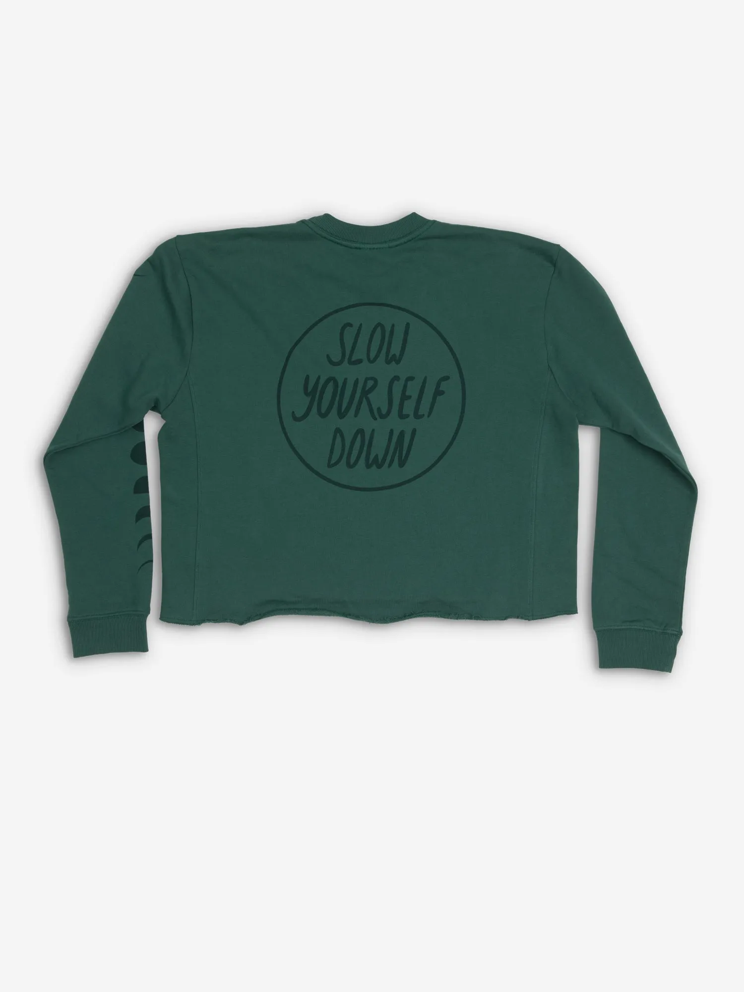 Moon Phase Crop Sweater