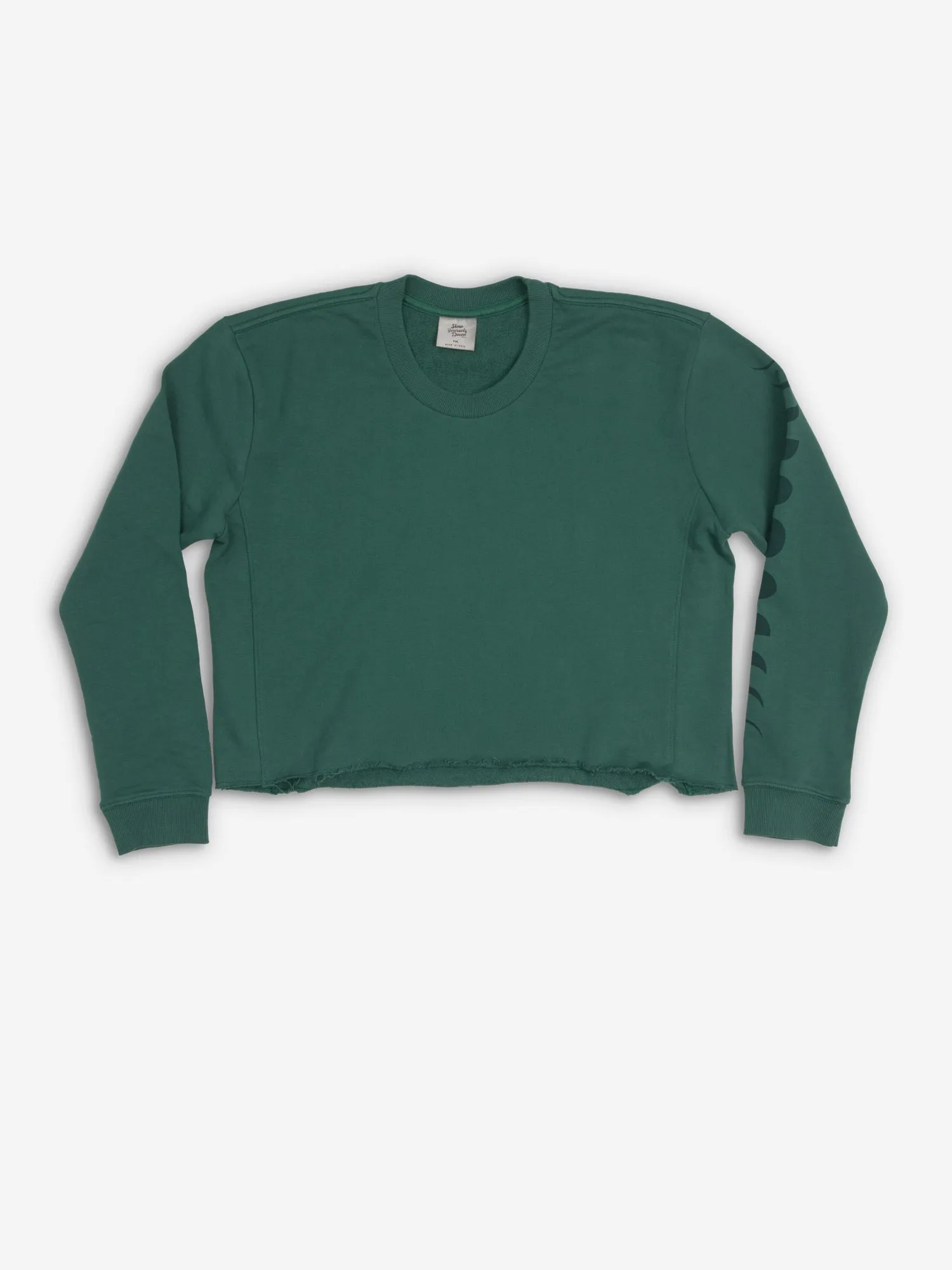 Moon Phase Crop Sweater