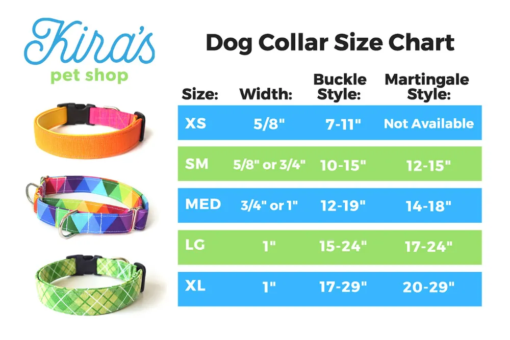 Multicolor Southwest Tribal Dog Collar