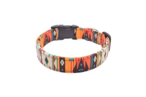 Multicolor Southwest Tribal Dog Collar