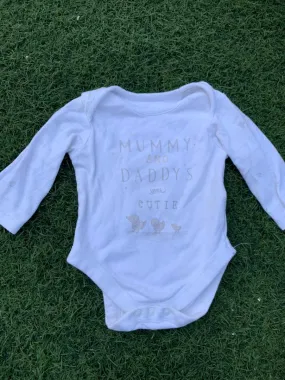 Mummy and daddy’s little cutie overall
