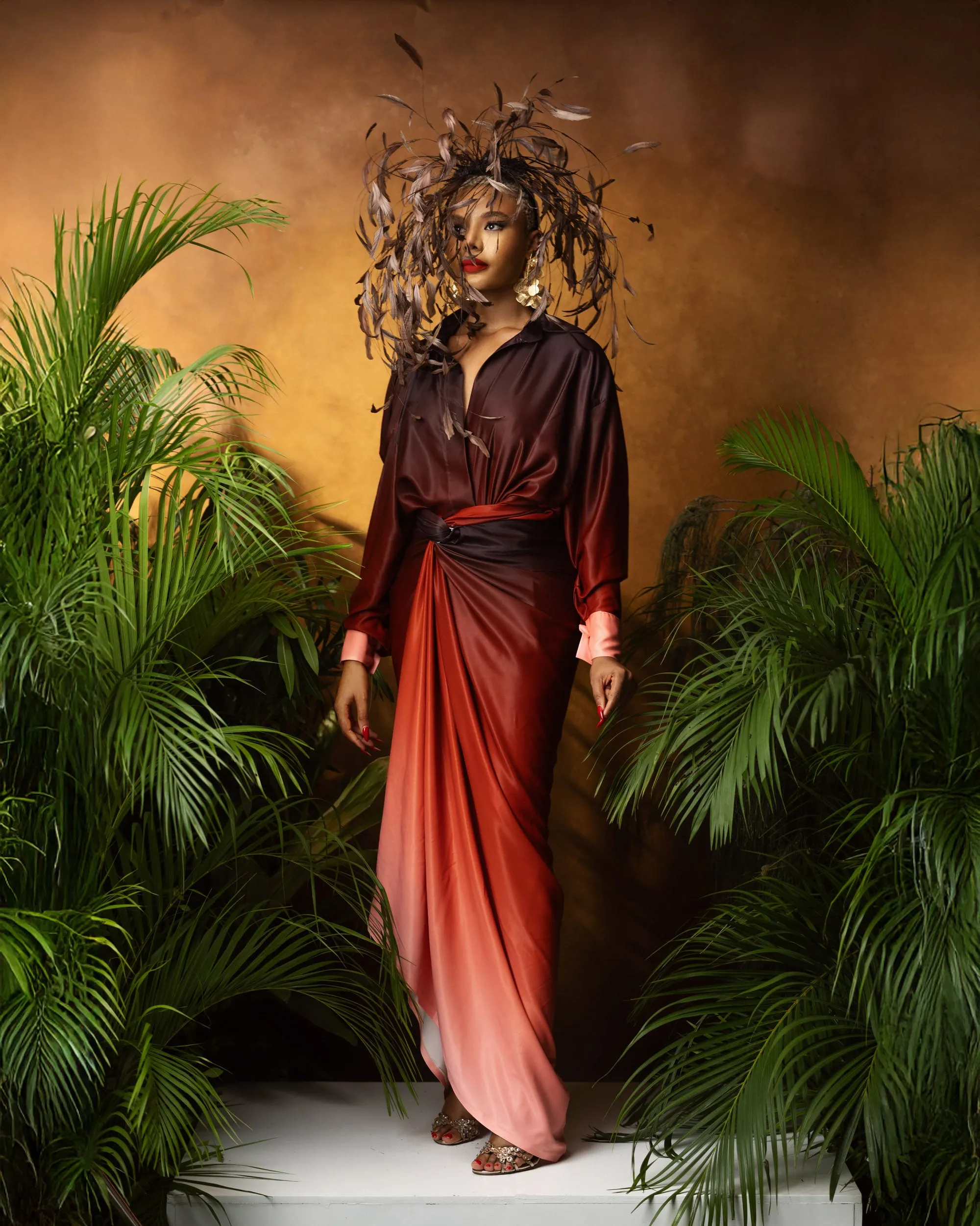 NANCY WRAP DRESS