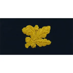 Navy Embroidered Collar Device: Supply Officer - coverall