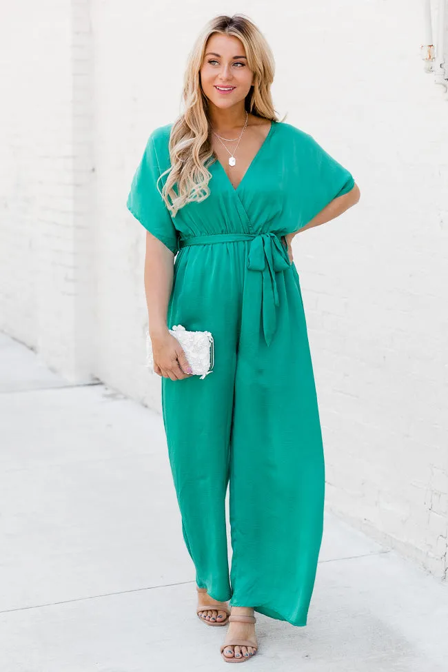 Path To Happiness Teal Jumpsuit FINAL SALE