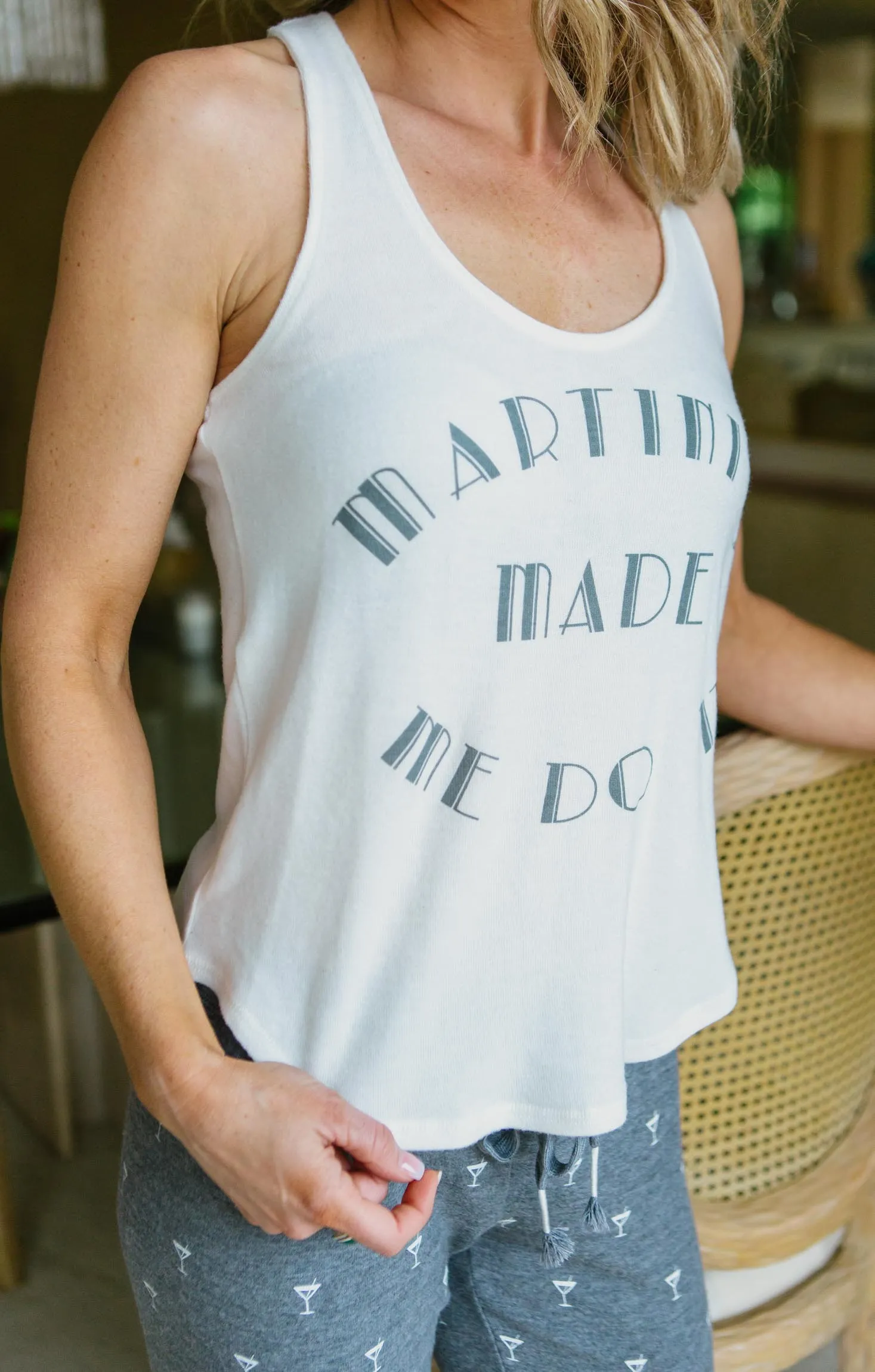 Peachy Party Graphic Tank