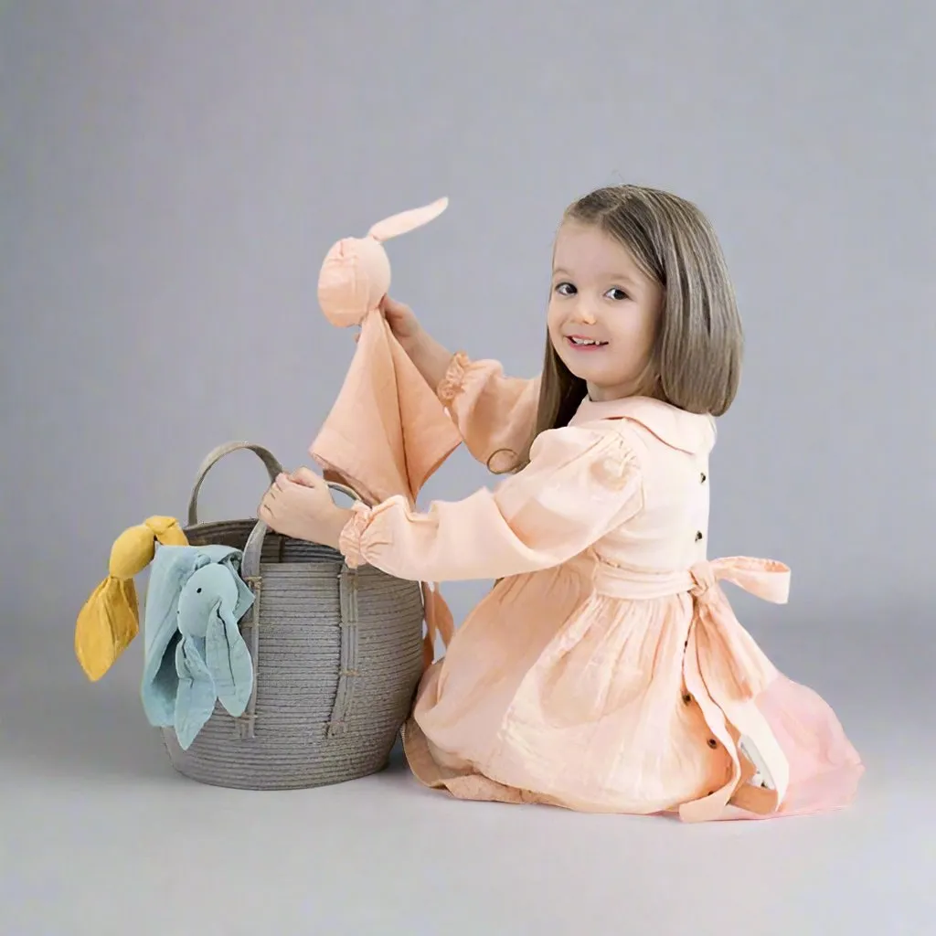 Peter Pan Collar Dress, Salmon