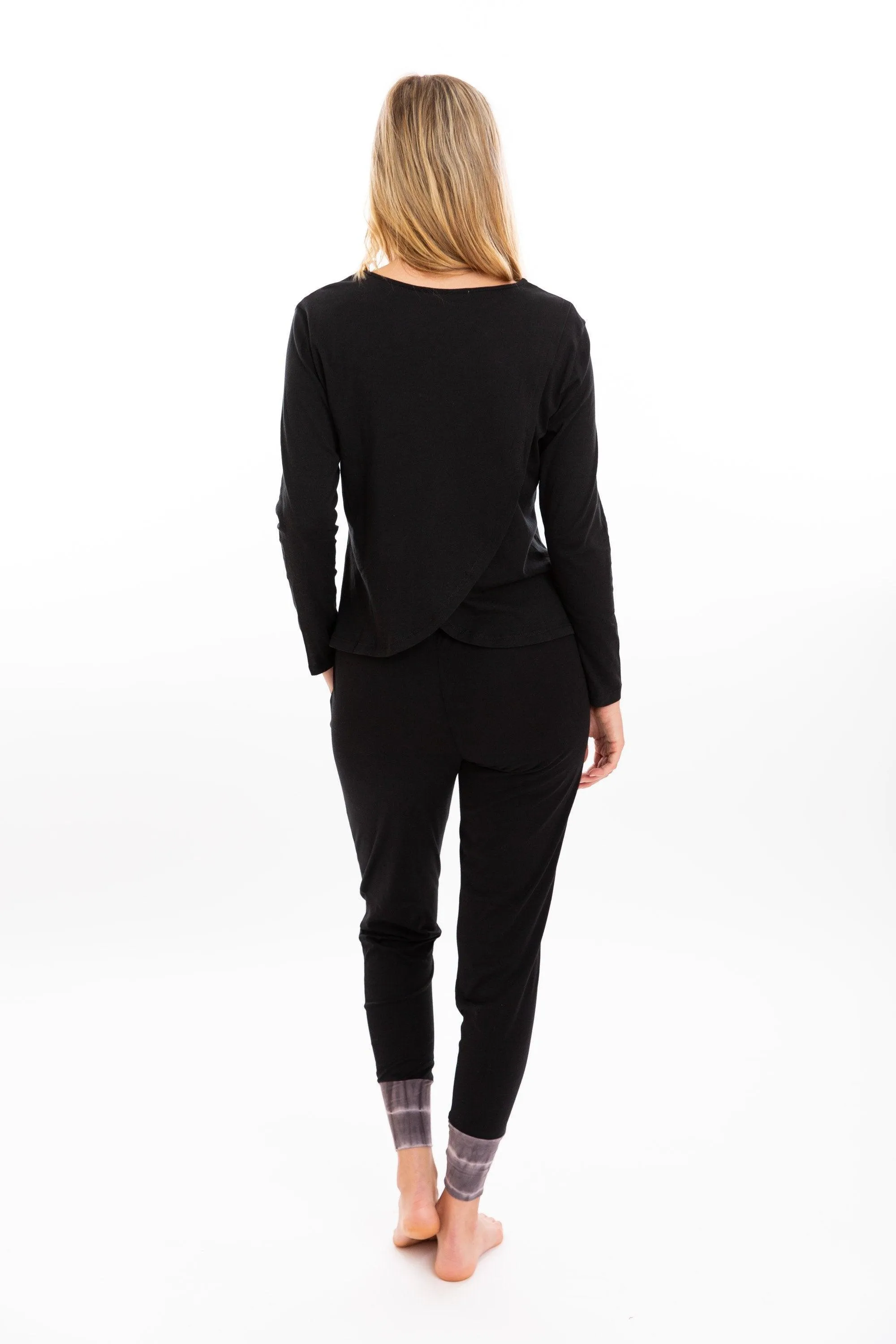 PIMA LONG SLEEVE SHORT SET
