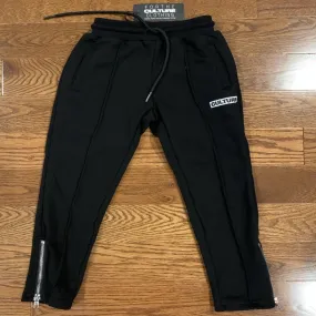 Pleated Block Culture Slim Fit Unisex Kids Joggers
