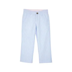 Prep School Pants Breakers Blue Seersucker With Breakers Blue Stork