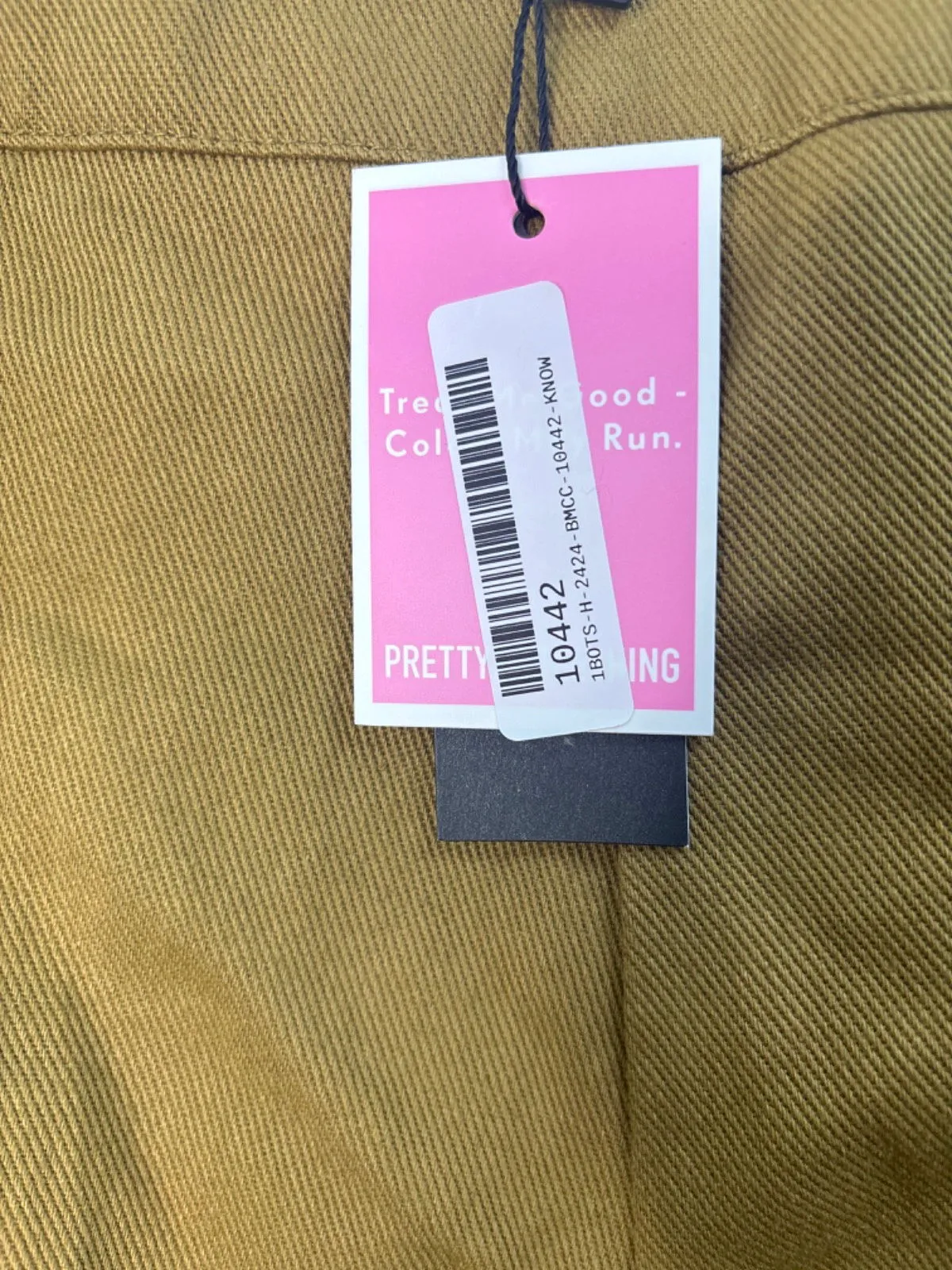 PrettyLittleThing Tan Flared Trousers UK 10