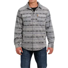 "Rocky" Cinch Mens Printed Polar Fleece Jacket/Shirt