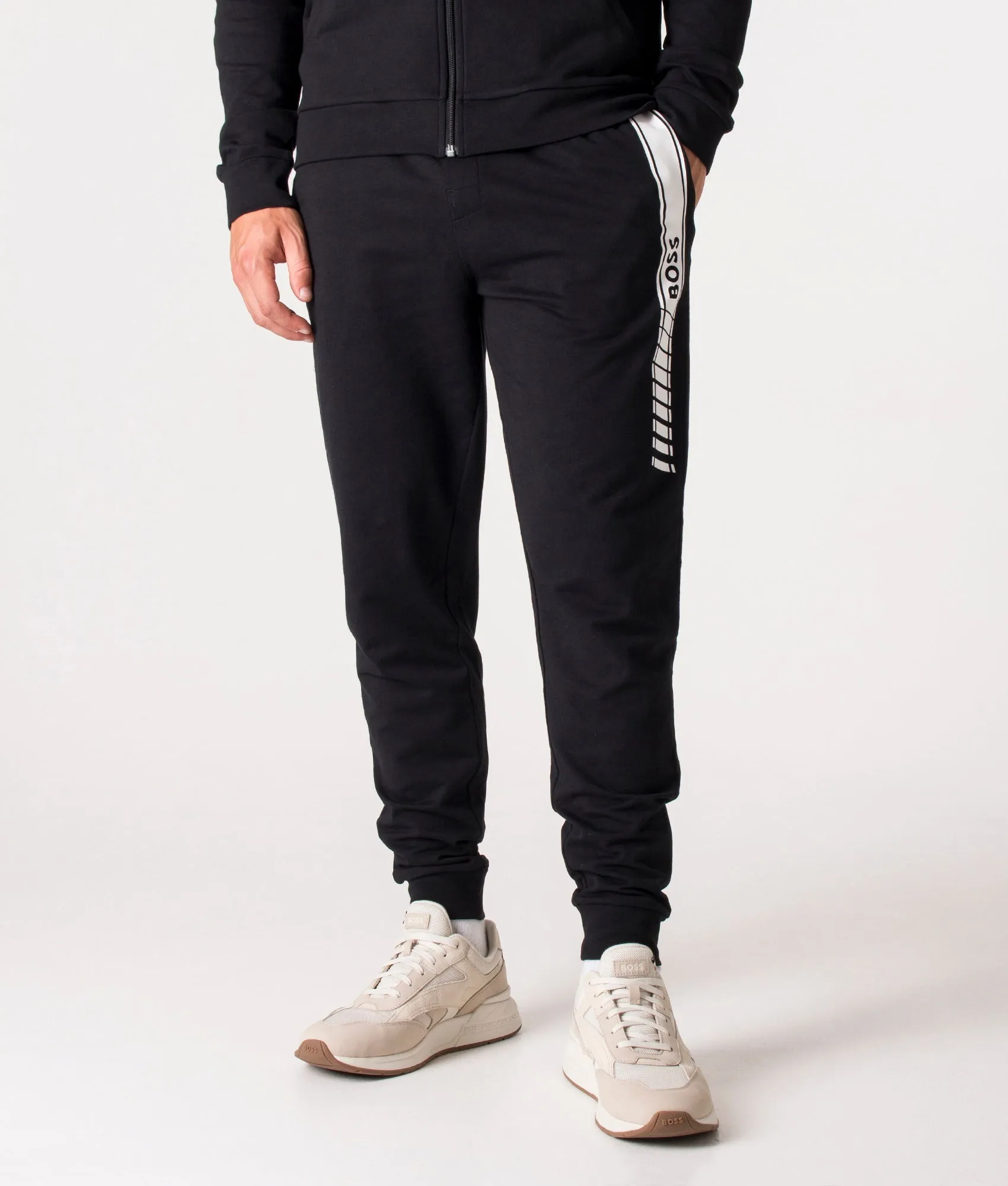 Regular Fit Authentic Logo Stripe Joggers
