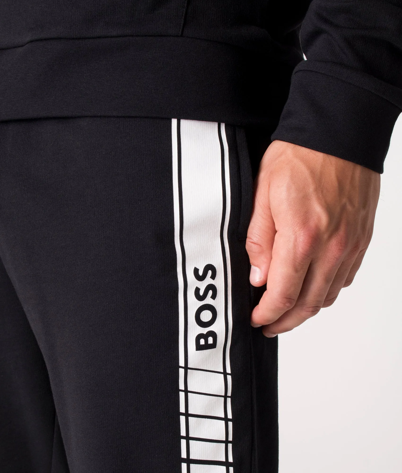 Regular Fit Authentic Logo Stripe Joggers
