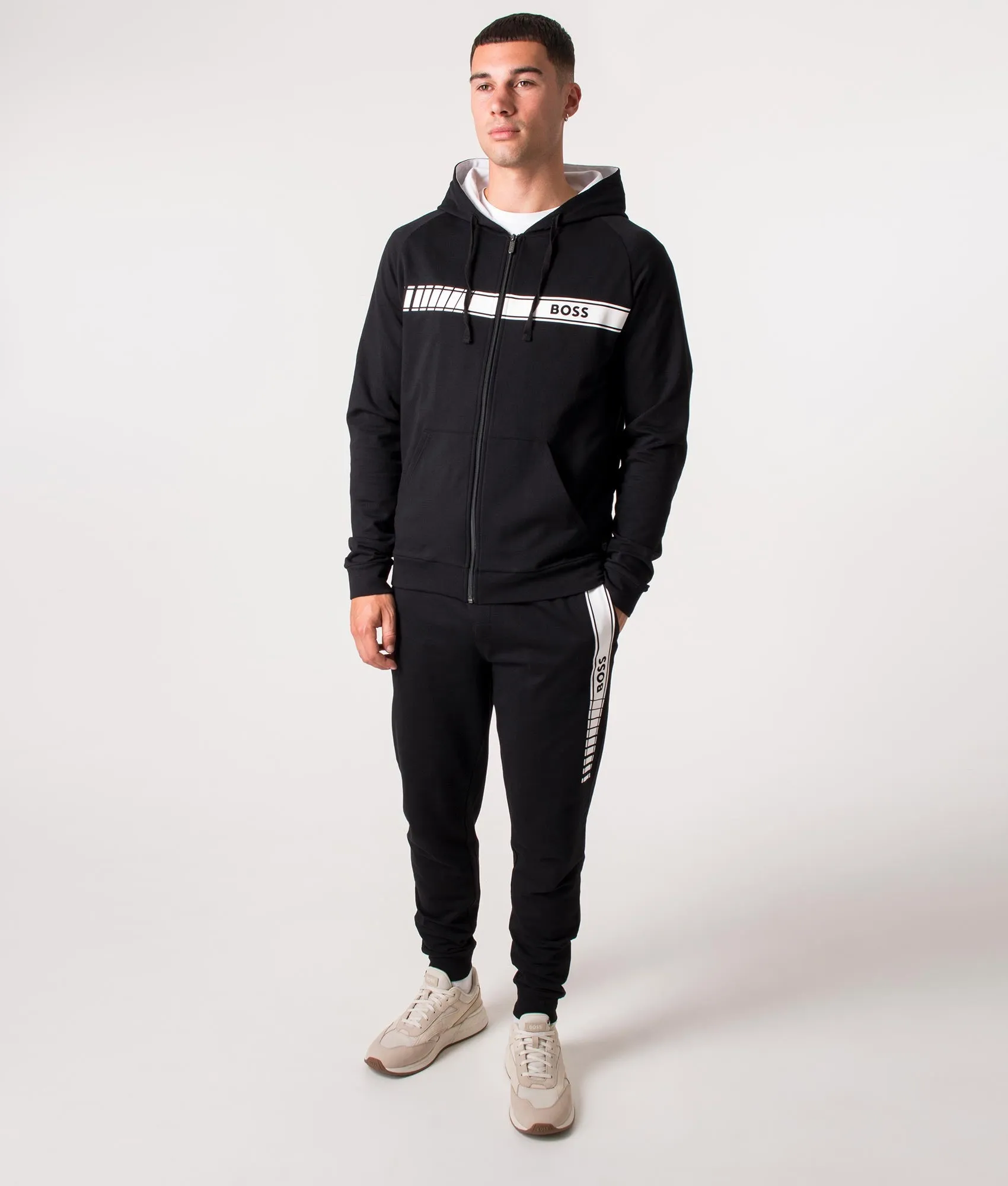 Regular Fit Authentic Logo Stripe Joggers
