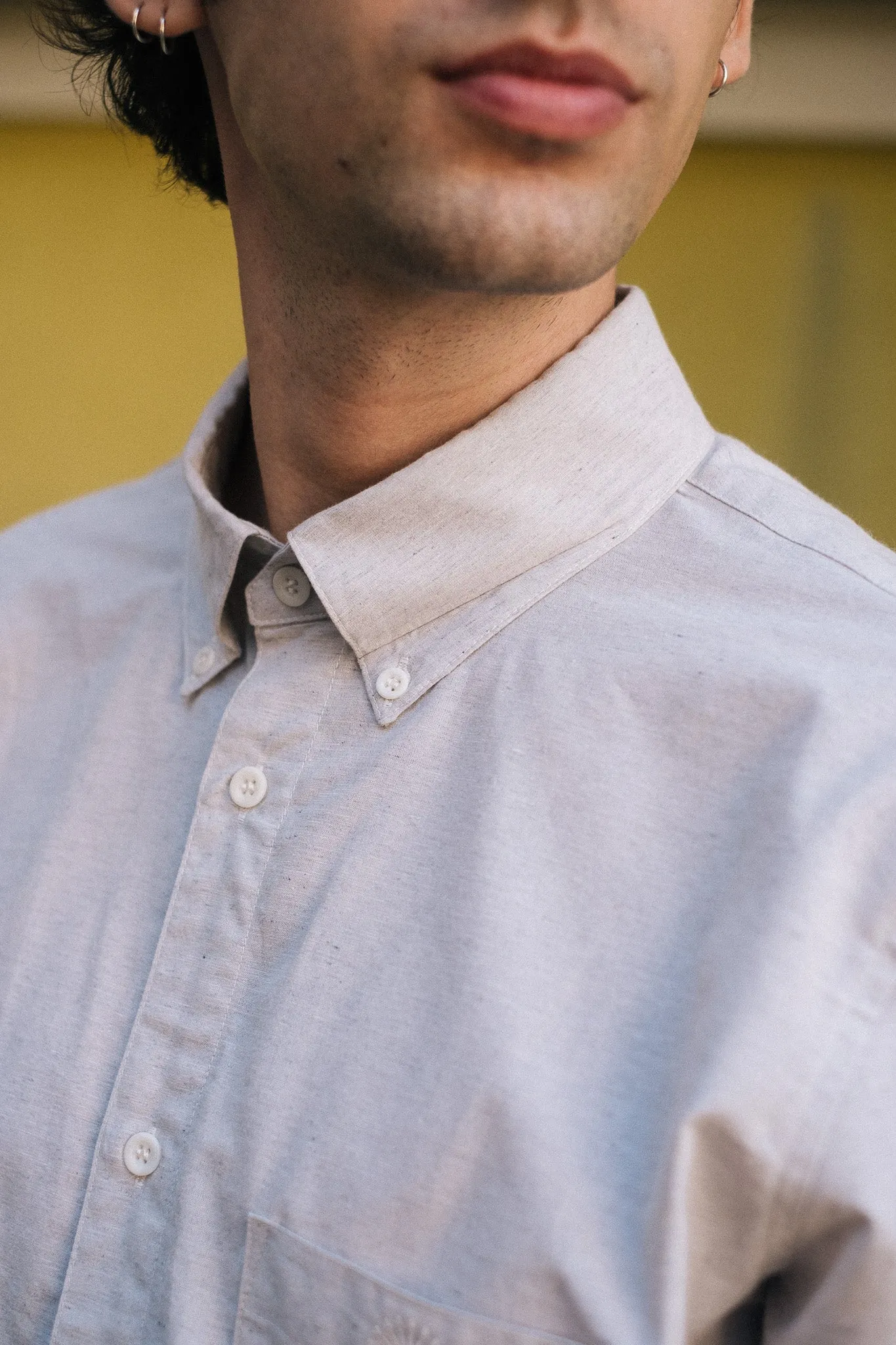 RETOUCH SHIRT / GREY