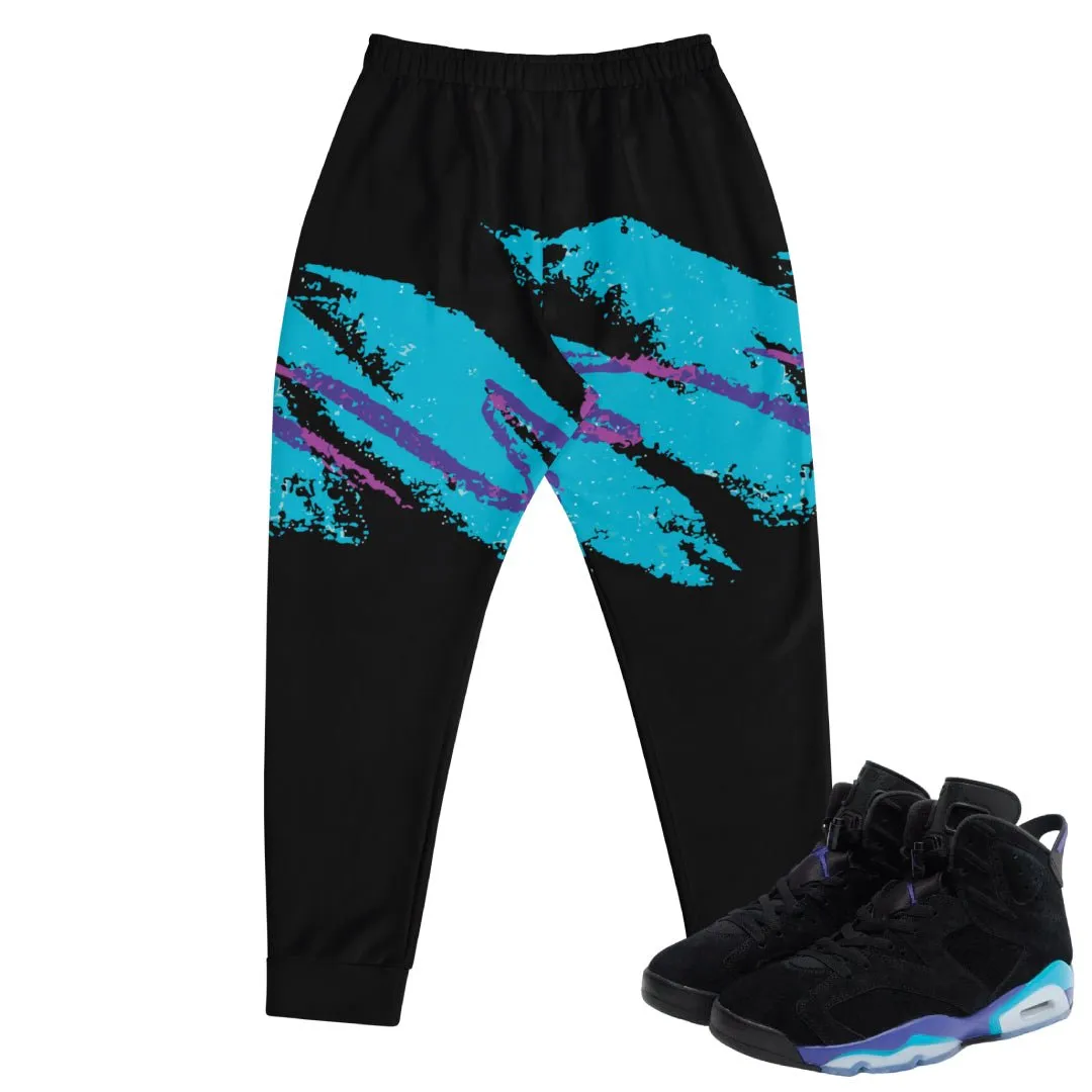 RETRO 6 AQUA RETRO SPLASH JOGGERS